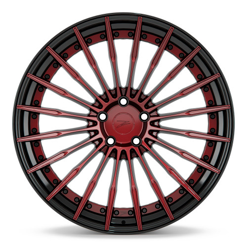Z-Performance ZP.MODULAR 2 Blood Red Center, Gloss Black Lip
